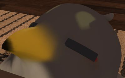 すやすや鳥、夢の中